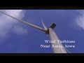 Wind Turbine closeup near Des Moines Iowa by VerifyHistory.com