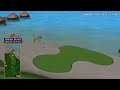 Golden Tee Great Shot on Tahiti Cove!