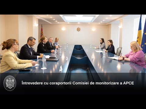 The Head of State spoke with the co-rapporteurs of the PACE Monitoring Committee 