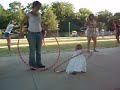 World Hoop Day at the Carrboro Town Commons 8-8-08