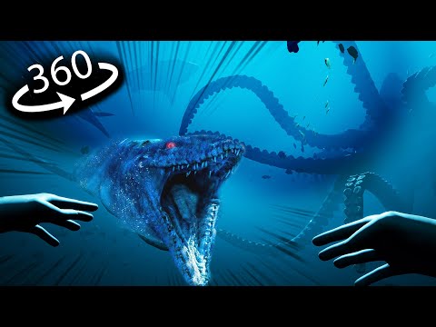 360° VR - TERRIFYING Sea Creatures | Deep Ocean Horror - YouTube