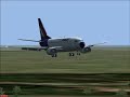 Landing experiments in FS 2004 with Mouse as yoke