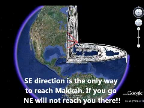 how to measure qibla direction