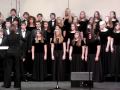 Jordan Cousins and the 2009 Forest Hills Eastern Concert Choir preform O Nata Lux