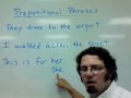 Prepositional Phrases