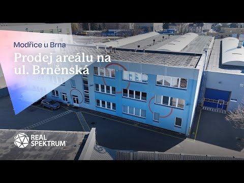 Video Prodej výrobně - skladového areálu , 8 601m², na jihu Brna, při ulici Vídeňská