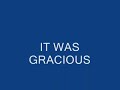 Gracious-Introduction