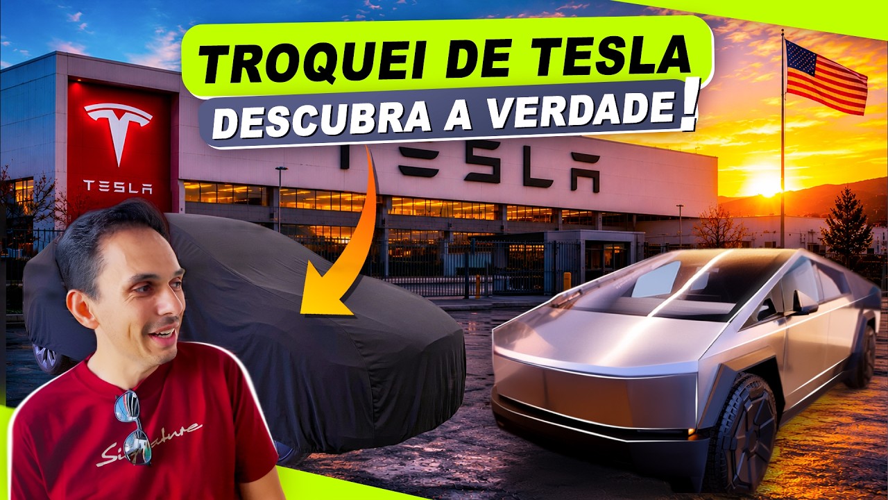 Vendi a Cybertruck e Comprei um Novo TESLA! #macmasi #tesla