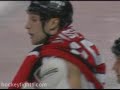 Cam Janssen flat out destroys Kolnik and Montador picks a fight with him.  Janssen owns him again... deja vu... And that hit was totally clean, those gay ass refs gave him a charge. He didn't leave his feet at all. KEEP KICKIN ASS CAM!