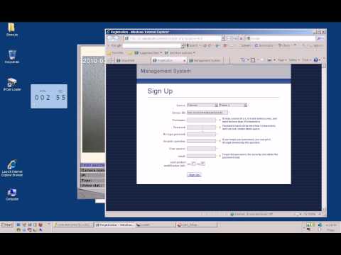 how to network a security camera