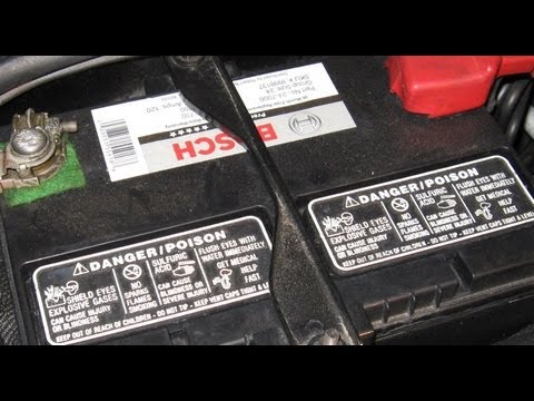 Lexus battery service 2004 IS300 by froggy