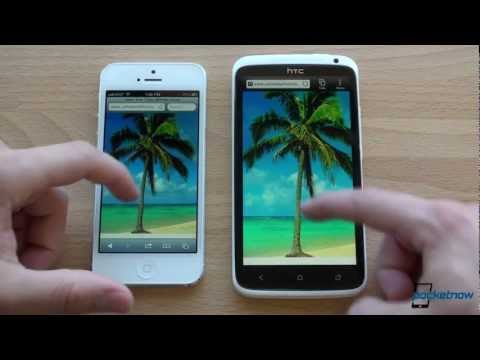 HTC One X - Many revere the HTC One X as having the best display on the market. Now with the iPhone 5 out, is that true? Both have LCD panels with RGB sub-pixel arrays. ...
