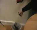 Mini vacuum cleaner demonstration