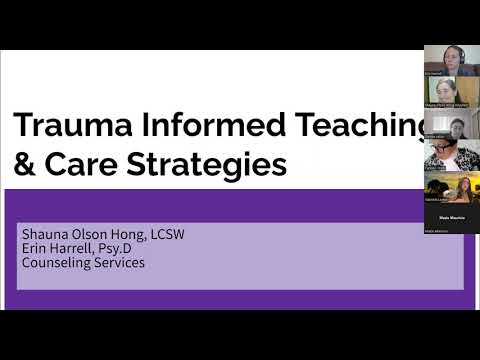 Trauma Informed Teaching and Care Strategies