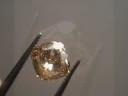 1.26 Fancy Ornage-Brown Cushion Diamond