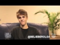 Justin Bieber hablando español