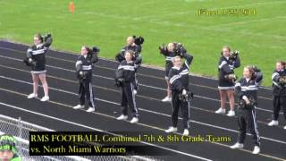 RMS 7th and 8th Grade Football vs North Miami