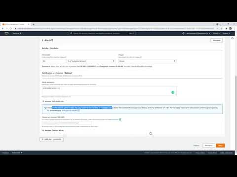 CLF-C01 — AWS Budgets