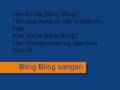 bling bling sangen
