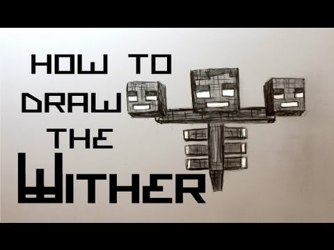 video-linktoworks-Ep. 64 How to draw the Wither from Minecraft (Featuring Mr ...