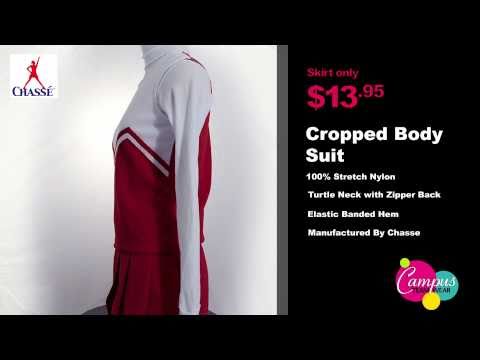 campusteamwearvideos - Chasse's cropped midriff bodysuits are the perfect accessory for your cheerleading uniform. Our cropped bodysuits allow you to stay warm, fashionable and fun...