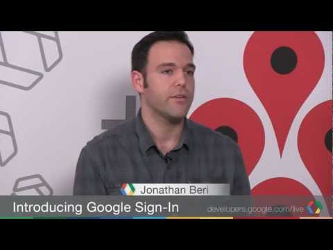 sign in - Join us for the first Google+ Developers Live of 2013, where we introduce Google+ Sign-In and answer your questions about this update to the Google+ Platform.