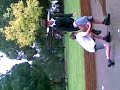 Gavin gets Dacked by oliver!!