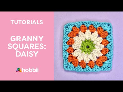 Hobbii Granny Square - Daisy