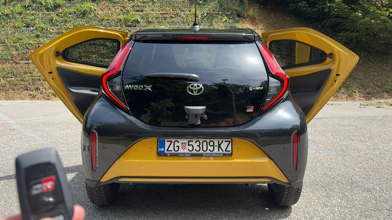 TOYOTA AYGO X 2026 - PRACTICALITY test & TRUNK SPACE