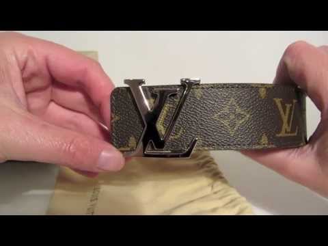 how to wear lv belt