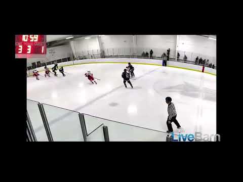 Saad 20 tip in moving cross ice