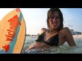 Hot Chick Skimboarding! (6.9.09 - Day 40)