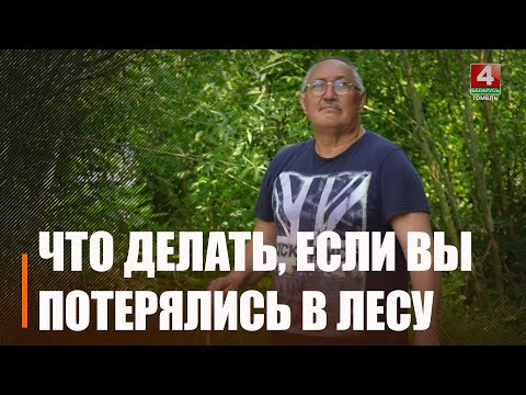 «Мне казалось, что я где-то тут, и вот эта дорога, а я стал петлять!» Гомельчанин Сергей Стариков заблудился в лесу. Его спасло МЧС видео