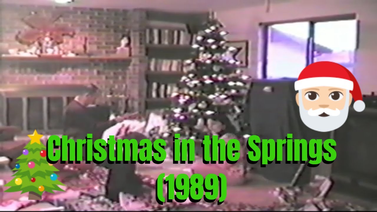 Christmas in Colorado Springs, CO (1989)