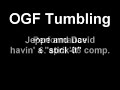 ogf tumbling performance at ogf day the 6. april 2008..
jeppe and david had a 