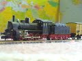 53 320 mit Güterzug  (Fleischmann piccolo · Spur N)