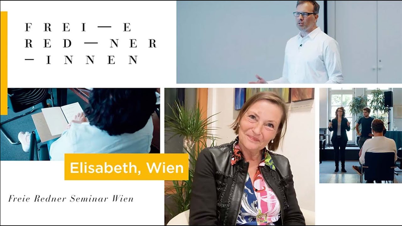 Teilnehmerstimme von Elisabeth | Freie Redner Ausbildung Wien