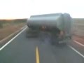 crazy tank truck driver