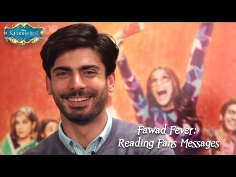 Fawad Fever: Reading Fans Messages | Releasing - 19 September, 2014