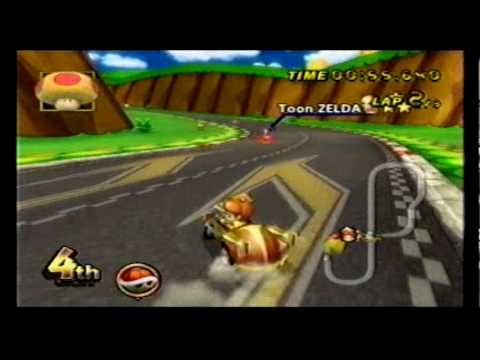 Mario Kart Wii Online Friend Room: Toon Mii's Race Part 2/2