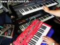 Roland SH-101 + Juno-106 + EHX Memory Man Deluxe