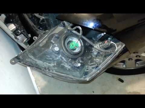 2012 Dodge Ram 1500 – Headlight Assembly Removed – Replace Bulbs