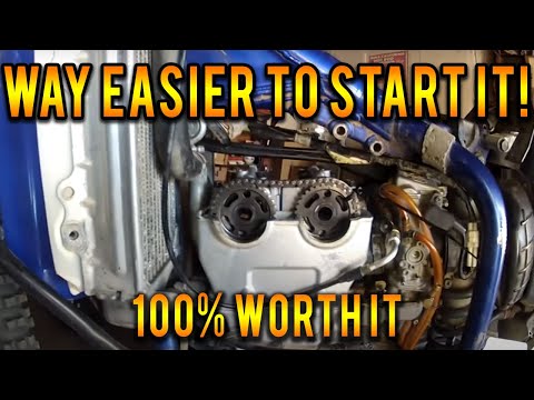 how to set timing on yz426f