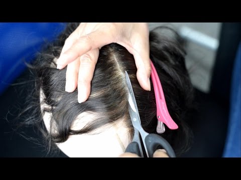 How to Cut the Base of A Hair System Down to Size
