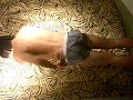 Kyle is a model who shows off his goods.