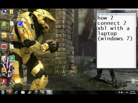 how to connect to xbox live with laptop