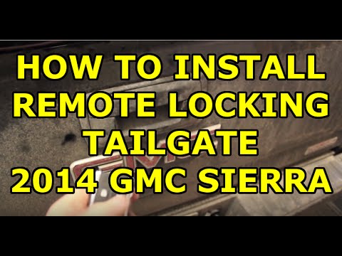 Power Tailgate Lock Install – 2014 GM Trucks