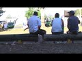 Summernats 21 2008 - Dude gets thrown out of car during skid