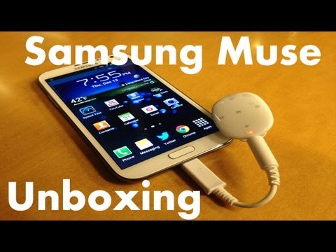 Samsung Muse (S Pebble) MP3 Player Unboxing