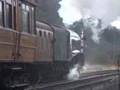 60019 'Bittern' departs Levisham